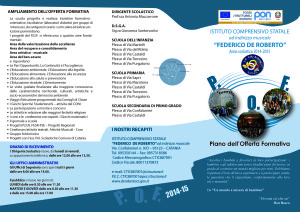 Volantino POF Esterno 2014-2015
